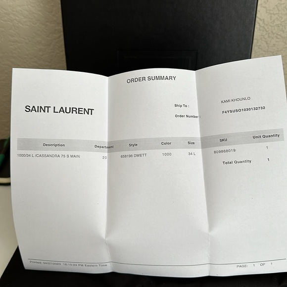 Saint Laurent DWETT heels - Picture 6 of 6